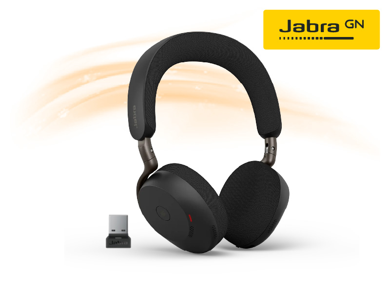 รูปสินค้า Jabra Evolve3 75 MS Link390a Black